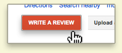 Google's "Write A Review" Button