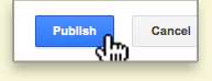 Google+ Publish Button